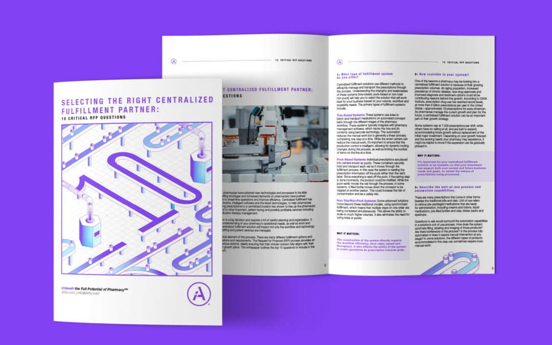10 Critical RFP Questions for Selecting the Right Centralized Pharmacy Fulfillment Partner