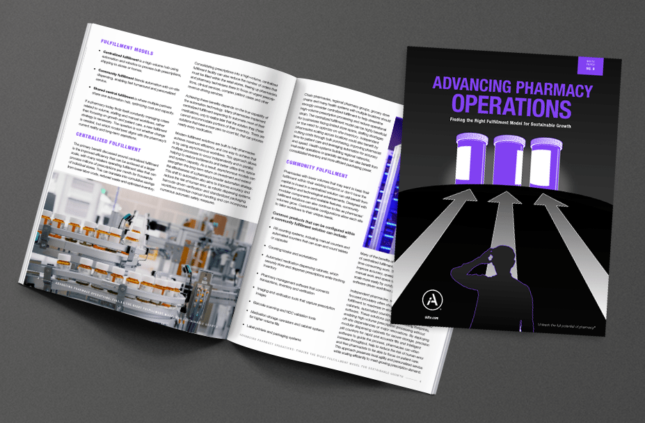 Opened whitepaper booklet for "Built to Scale" whitepaper